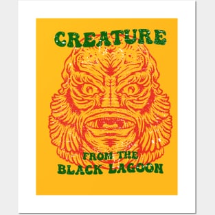Vintage Creature From The Black Lagoon Posters and Art